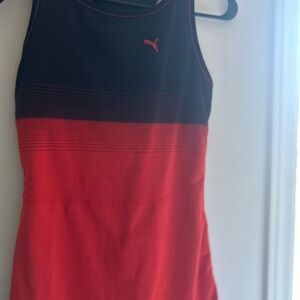 Puma Black and Red Tennis dress